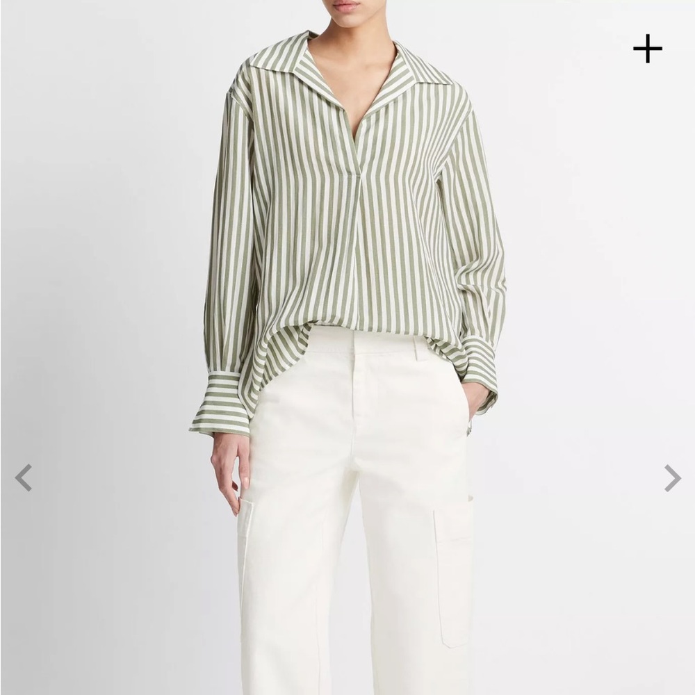 NWT: Vince Coastal Stripe pullover Shirt